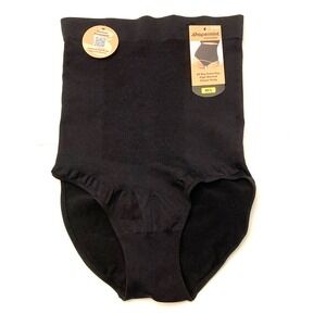 Shapermint Black All Day Everyday‎ High-Waisted Shaper Panty Brief M/L NWT